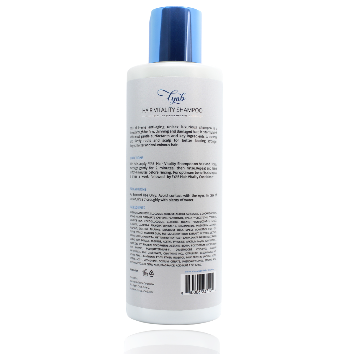 Hair Vitality Shampoo - 230 mL